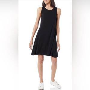 Women's Tank Swing Dress black